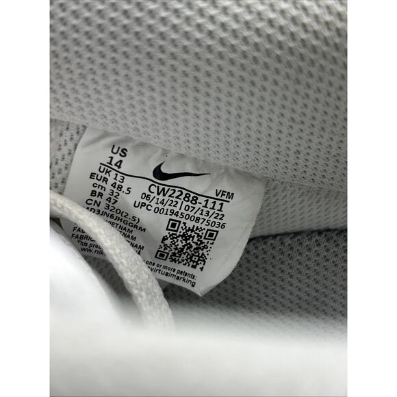 Nike Air Force 1 CW2288-111 Triple White Shoes Sneakers Men\'s Size 14 - AF1